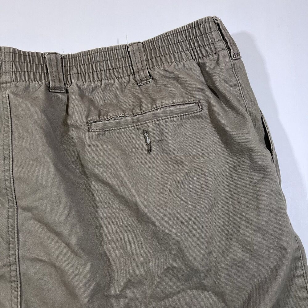 Harbor Bay DXL Elastic Waist 100% Cotton Shorts Men's Big and Tall 2XL - Picture 10 of 14